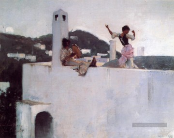 Capri John Singer Sargent Peinture à l'huile